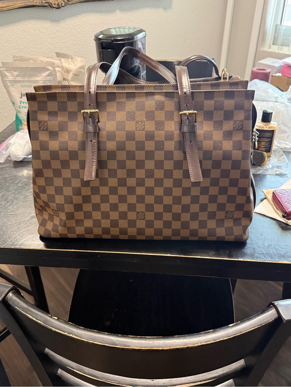 Louis Vuitton Damier Ebene Chelsea Tote